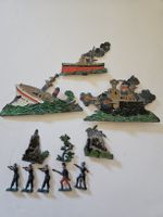 jouet ancien figurines de bateaux en plomb ou en étain