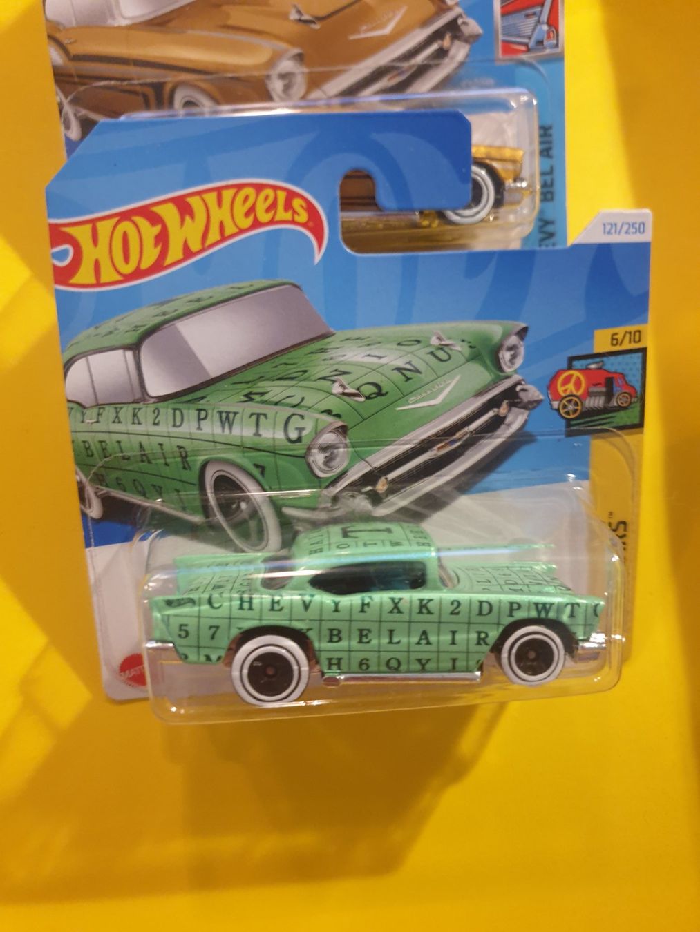 Hot Wheels Modellini d'auto: 3 x Hot Wheels '57 CHEVY – Nuovo e nell'imballaggio originale da Oftringen venduto da Rotor 6