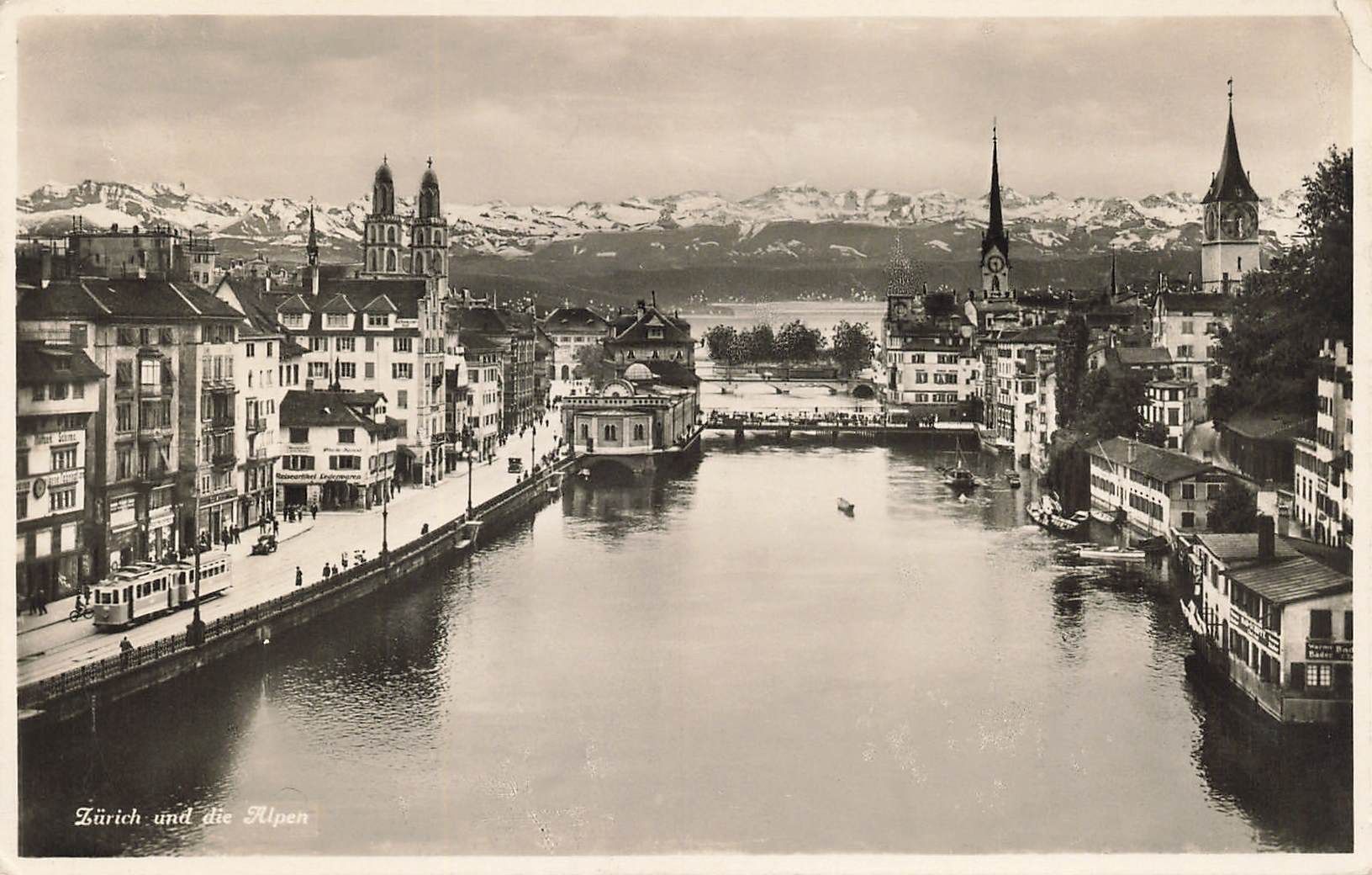 Cartoline postali: Zurich Straßenbahnen Tram – Usato da Biasca venduto da Blenio71