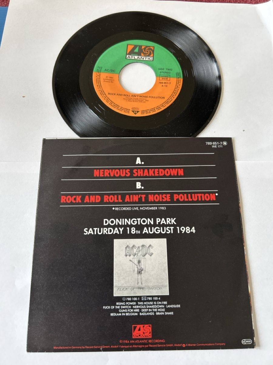 Dischi in vinile: AC/DC. 1984. Nervous Shakedown – Usato da Faulensee venduto da Mizuno06 1