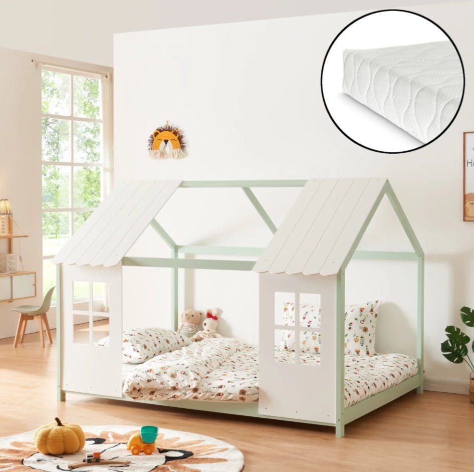 Letti: Kinderbett mit Matratze 200x120cm – Usato da Nidau venduto da lena_yellow 5
