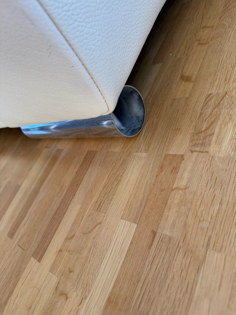 Divani: Echtleder Ecksofa Ecksofa / Longchair – Champagner – Usato da Rapperswil SG venduto da gab_gvj9 4