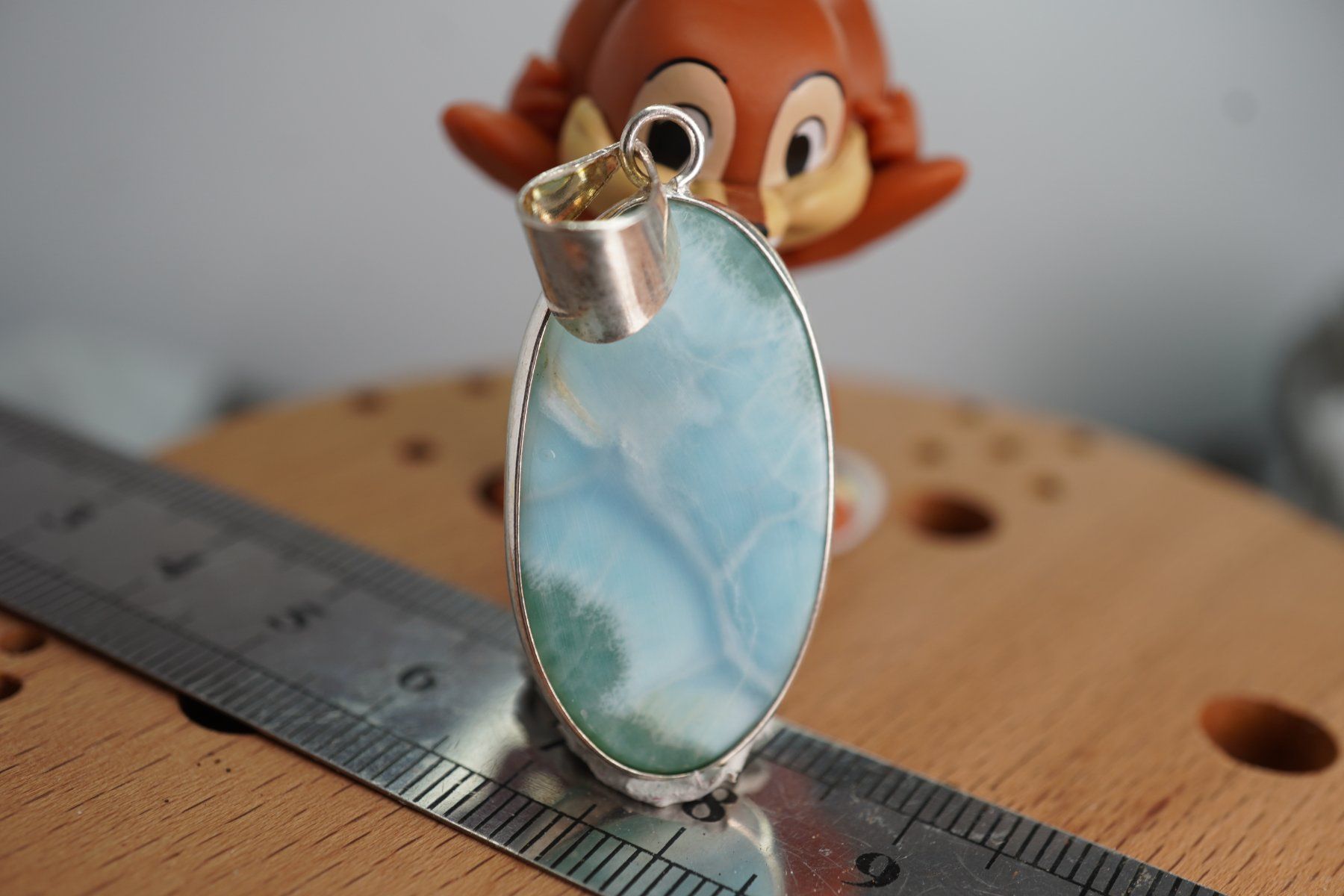 Minerali & Pietre curative: Larimar   Wunderschön    Anhänger   by  "TOPSTONE" ab 1.- – Nuovo e nell'imballaggio originale da Eschenbach SG venduto da topstone 4