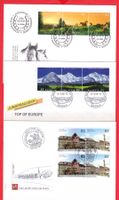 2006-2008 FDC 3 Stück Zusammenhängende  ERSTTAG  Top Zustand