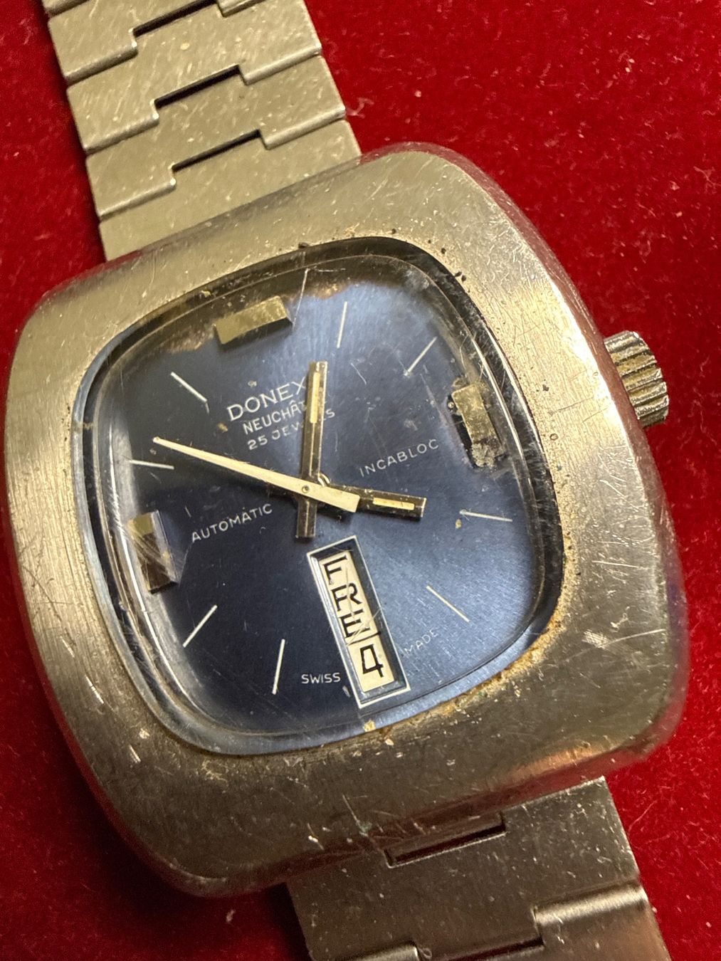Uhren: Donexy Vintage Automatic 36 mm – Gebraucht aus Pfeffingen von Allhandelklgwatches