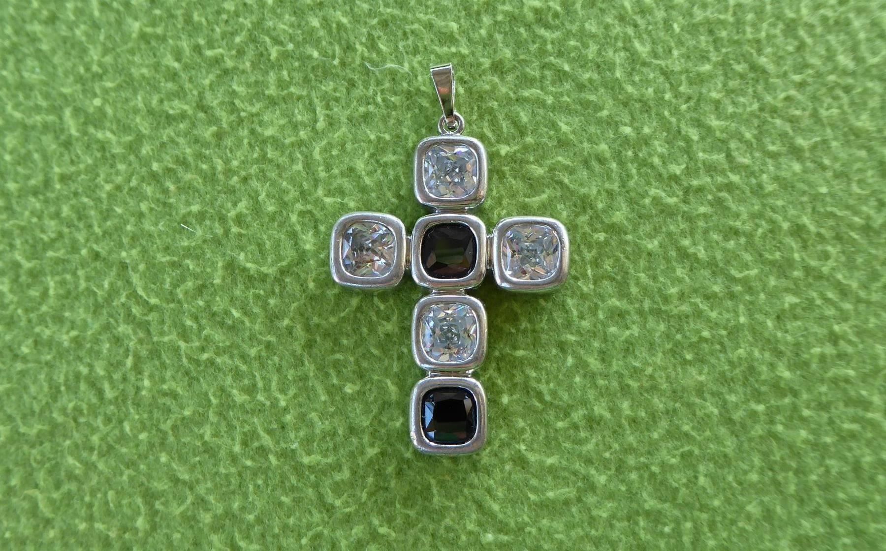 Ciondoli: Anhänger Kreuz 925 Silber – Usato da Muri AG venduto da silvermouse007