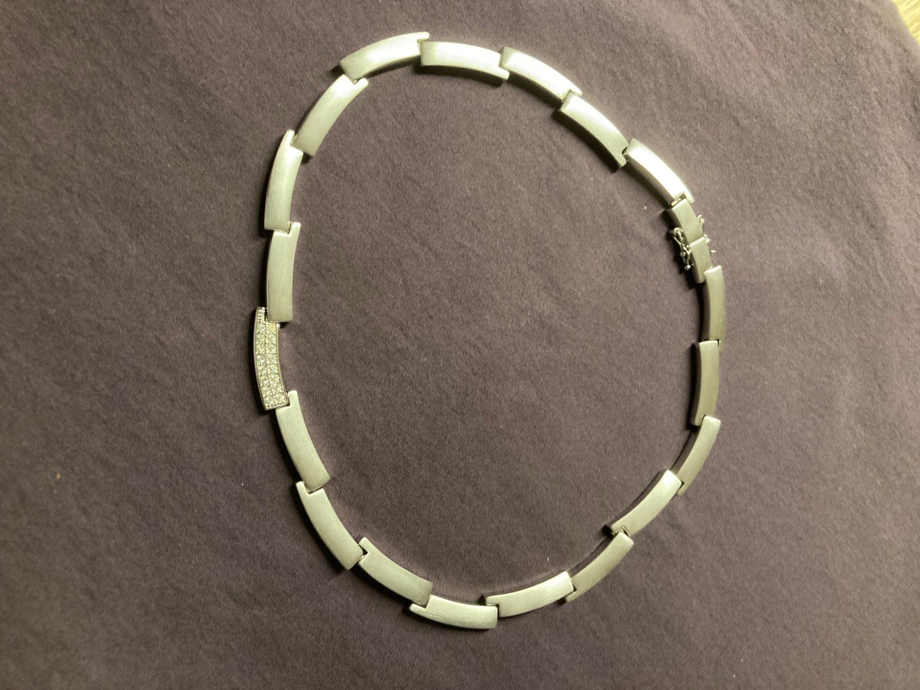 Ketten: Halskette/Collier, Edelstahl – Neu (gemäss Beschreibung) aus Turbenthal von reg_cp27 3
