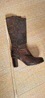 Pastio brauner Lederstiefel, Gr. 39