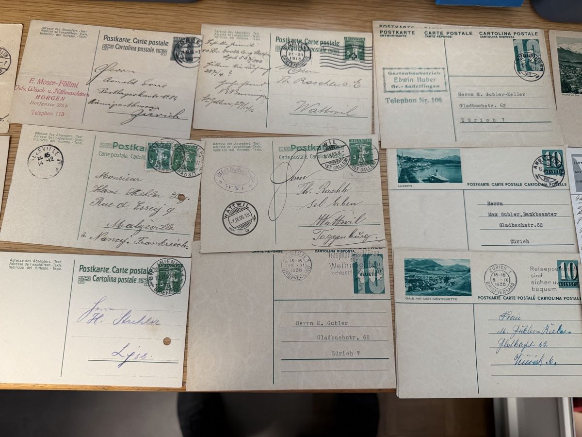 Cartoline postali: 80 AK/PK und Maximumkarten ab Alt – Usato da Murgenthal venduto da Tina_4055 8