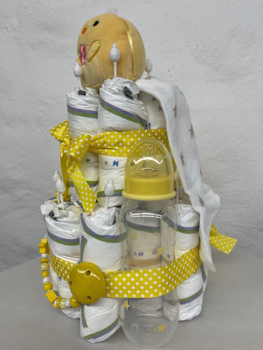 Windeleimer & Windeln: Windeltorte Baby Geschenk, Geburt, Taufe – Neu (gemäss Beschreibung) aus Urnäsch von pas_5r9c 3