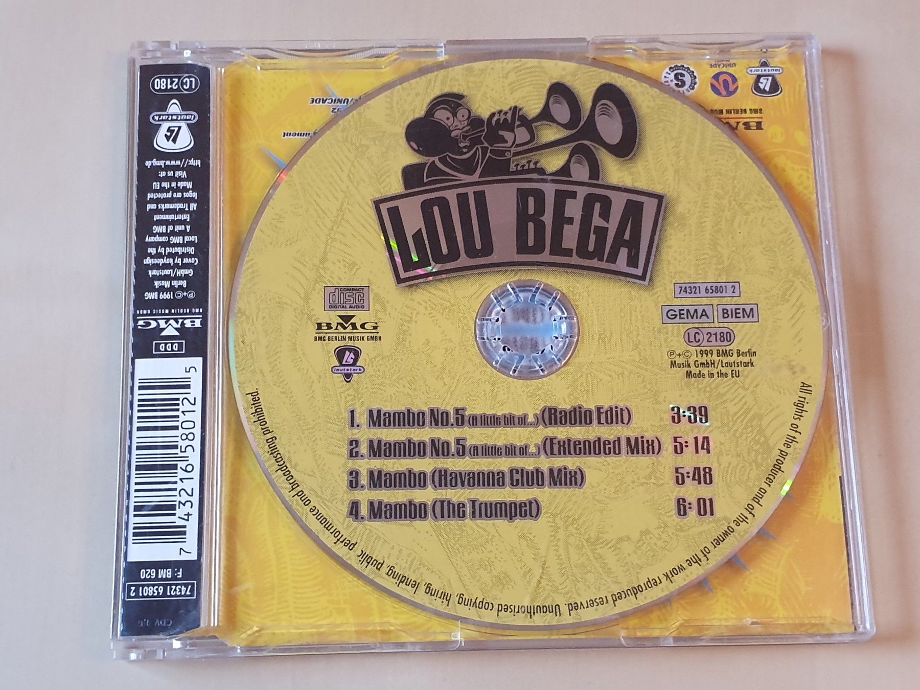 CDs: Lou Bega Mambo No. 5 – D'occasion à Stansstad par collectorsshop 1