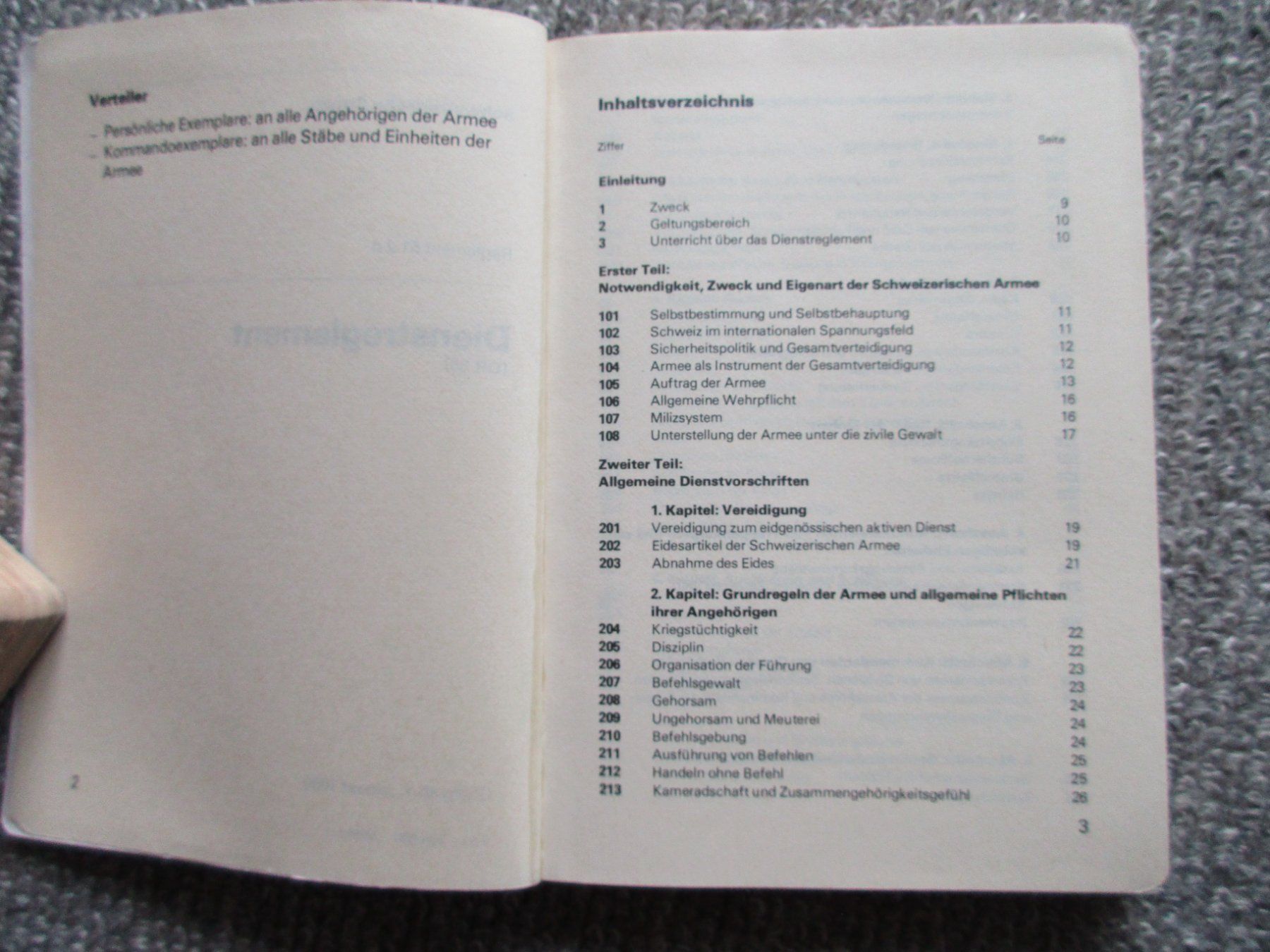 Libri: Dienstreglement der Schweizer Armee "DR VA 80" 200 Seiten – Usato da Schafisheim venduto da reno007 1