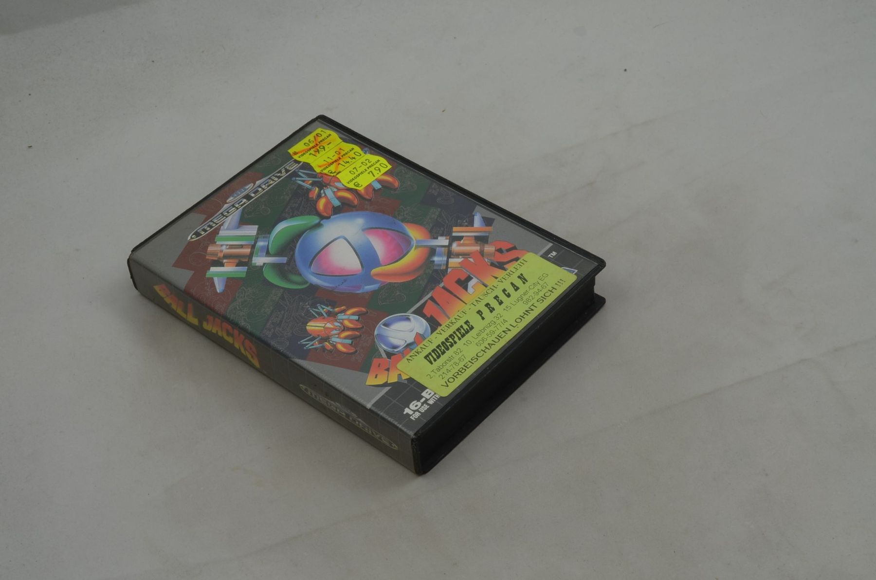 Giochi: Ball Jacks Sega Mega Drive Spiel CIB – Usato da Buchs AG venduto da SellAndBuyX