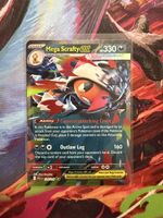 Pokemon Mega Scrafty ex 135/217 ASC Englisch