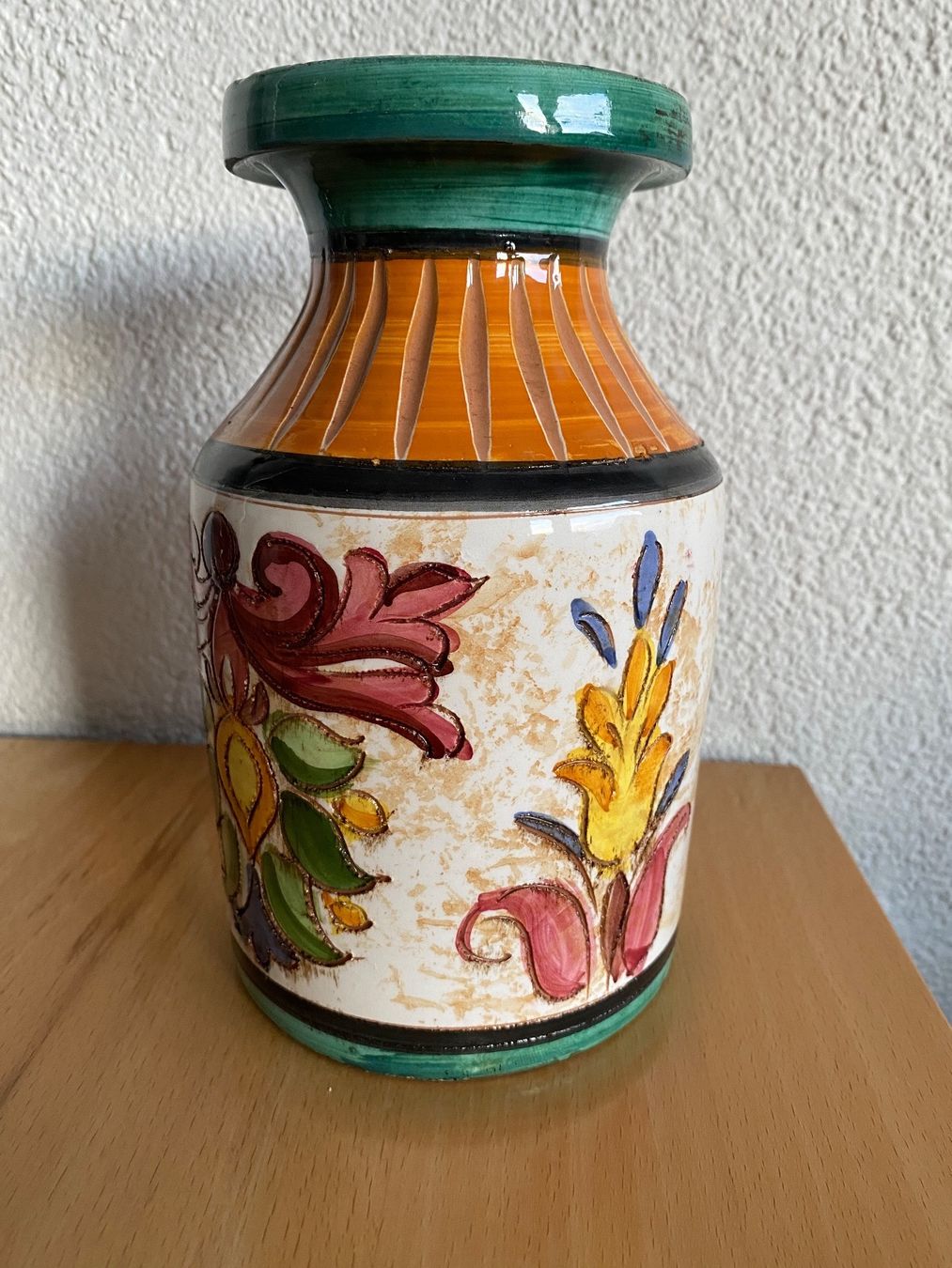 Vasen & Gefässe: ältere schwere Keramik Vase Handarbeit – Gebraucht aus Schwarzenburg von Michellu 2