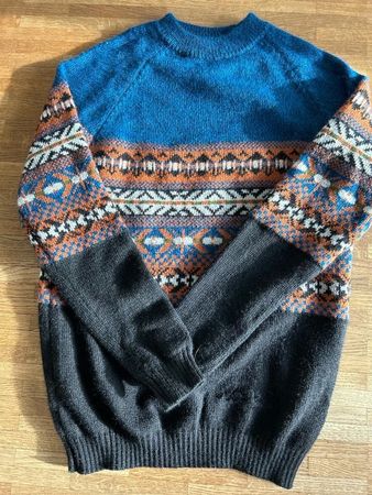 Neue Alpaka Pullover aus Peru Blau Kaputze Kaufen auf Ricardo