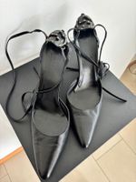 Scarpe Gucci nere in pelle, tacco alto, come nuove!