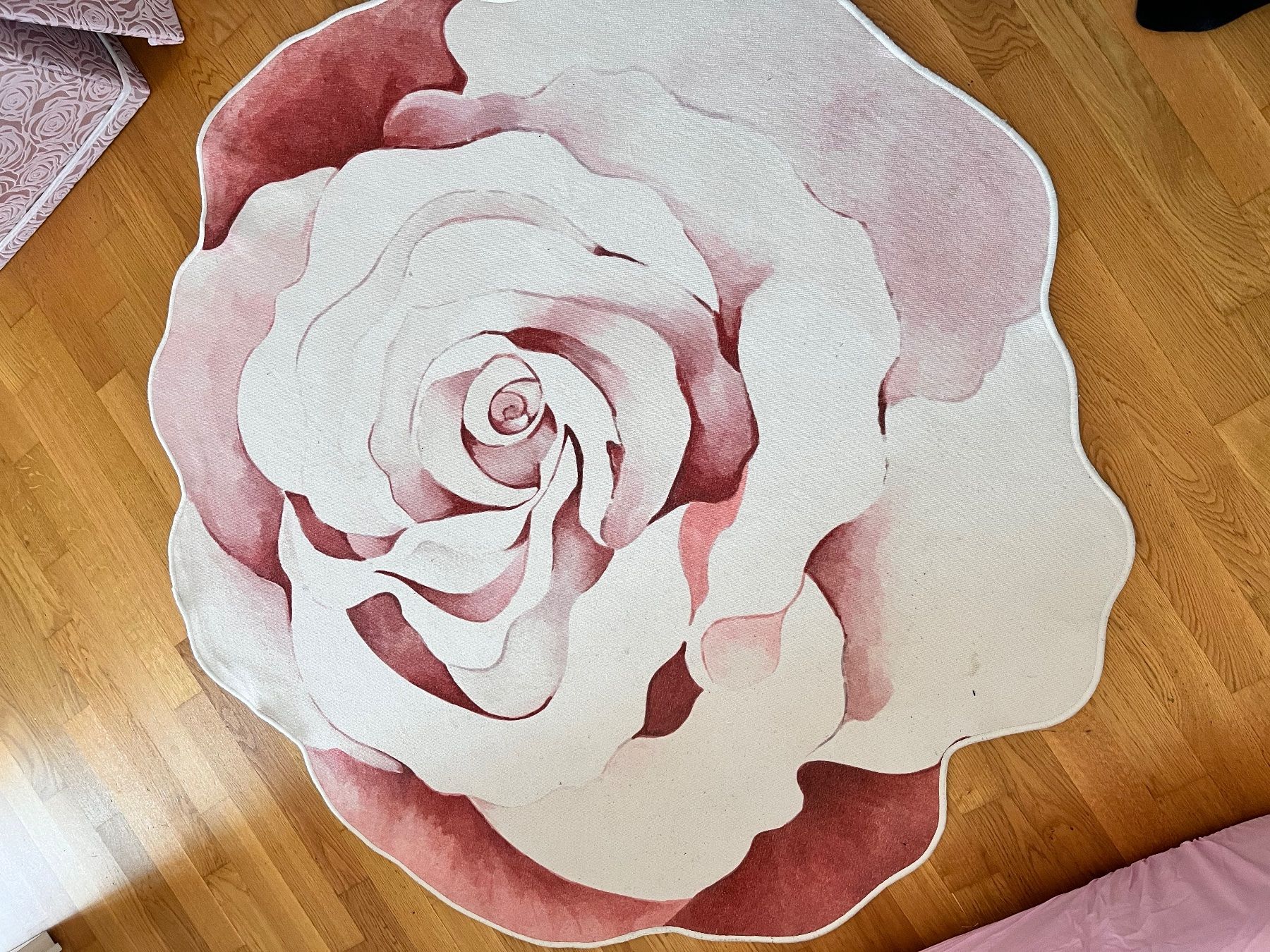 Tappeti: Rosen Teppich Set, Durchmesser 130 und 80 cm – Usato da Agno venduto da me_me_me 2