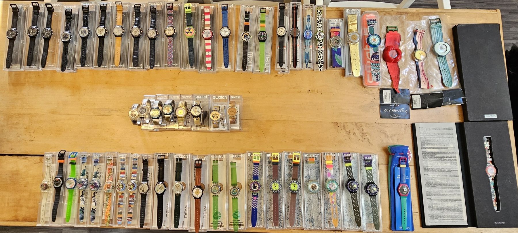 Swatch Montres: Swatch Uhren Sammlung – Neuf (Voir description) à Unterseen par ninetyfour