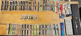Swatch Uhren Sammlung