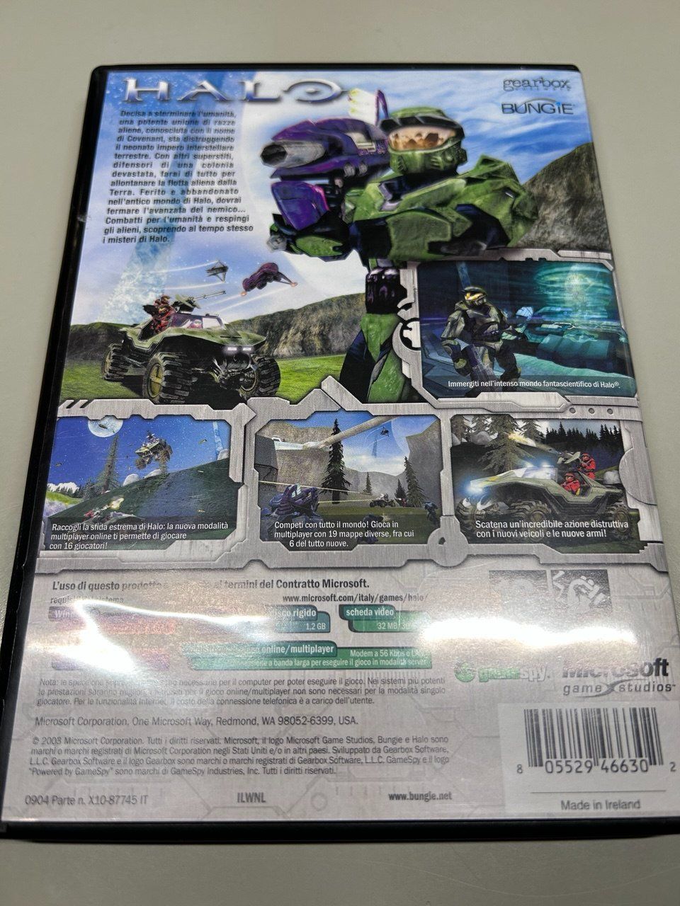 Microsoft Giochi: Halo: Combat Evolved per PC CD-ROM – Usato da Giubiasco venduto da LorisVale 1