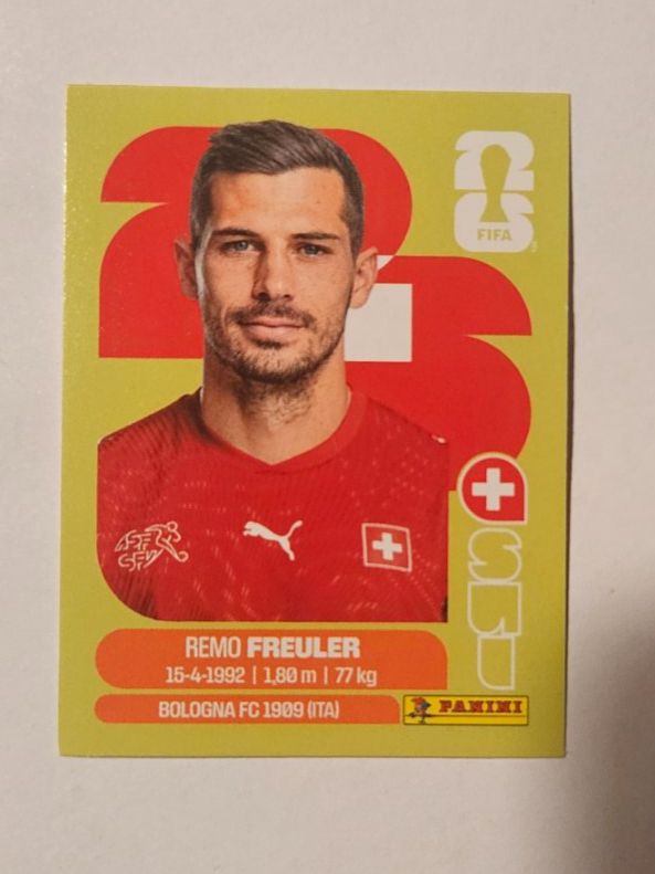 Panini Sammelbilder & Trading cards: Panini 2026 Remo Freuler SUI 11 – Neu (gemäss Beschreibung) aus Malans GR von Ovi83