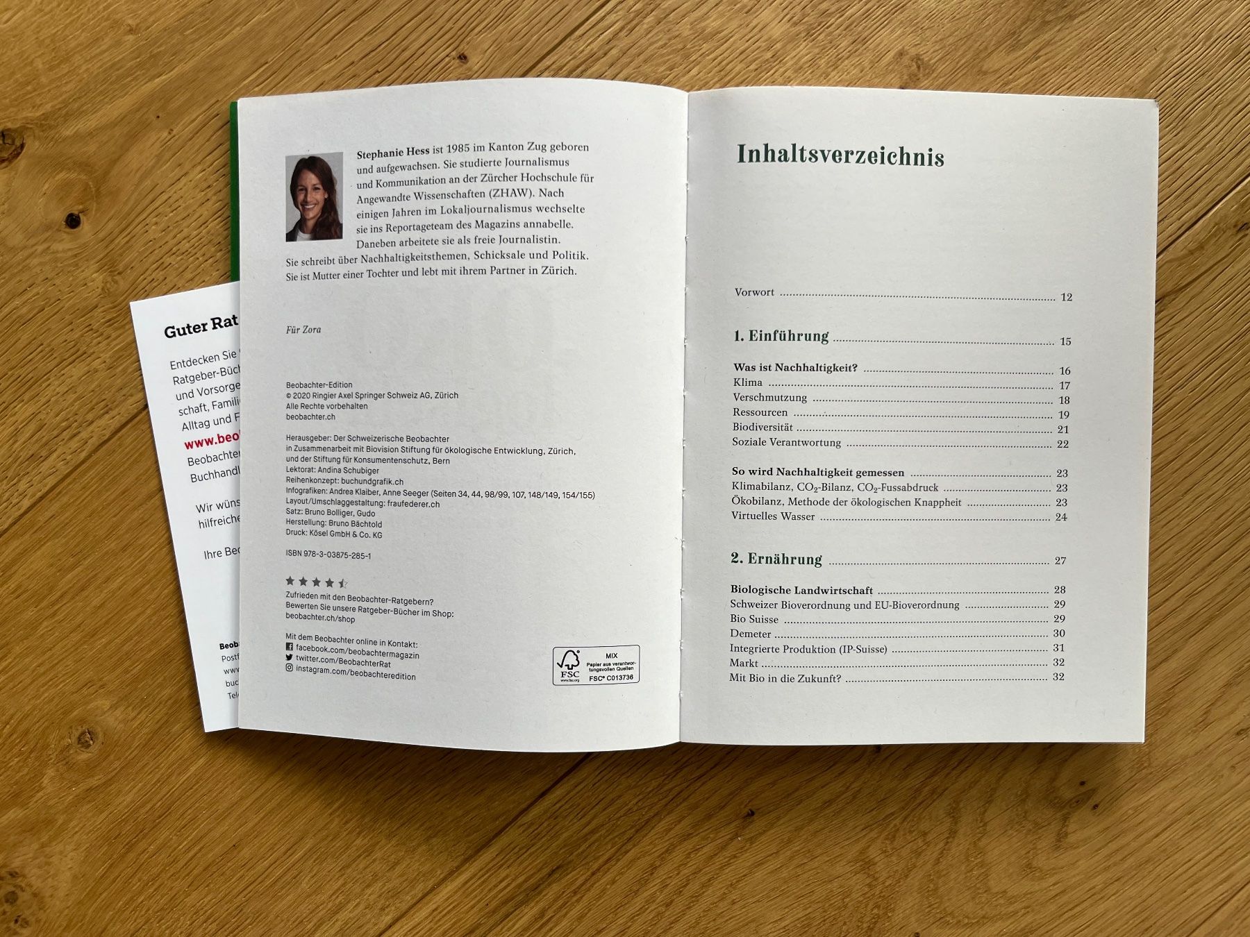 Libri: Buch Öko-logisch! Stefanie Hess Schweiz – Usato da Gümligen venduto da blackberrys 2