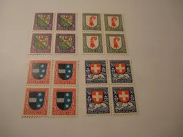 Pro Juventute 1926, Satz 4erblocks * Erstfalz