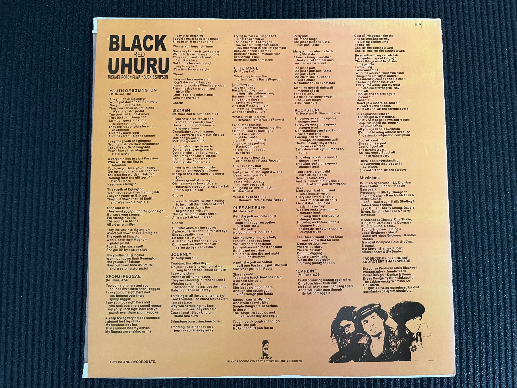Vinyles: Black Uhuru Red – D'occasion à Olten par Xtra 1