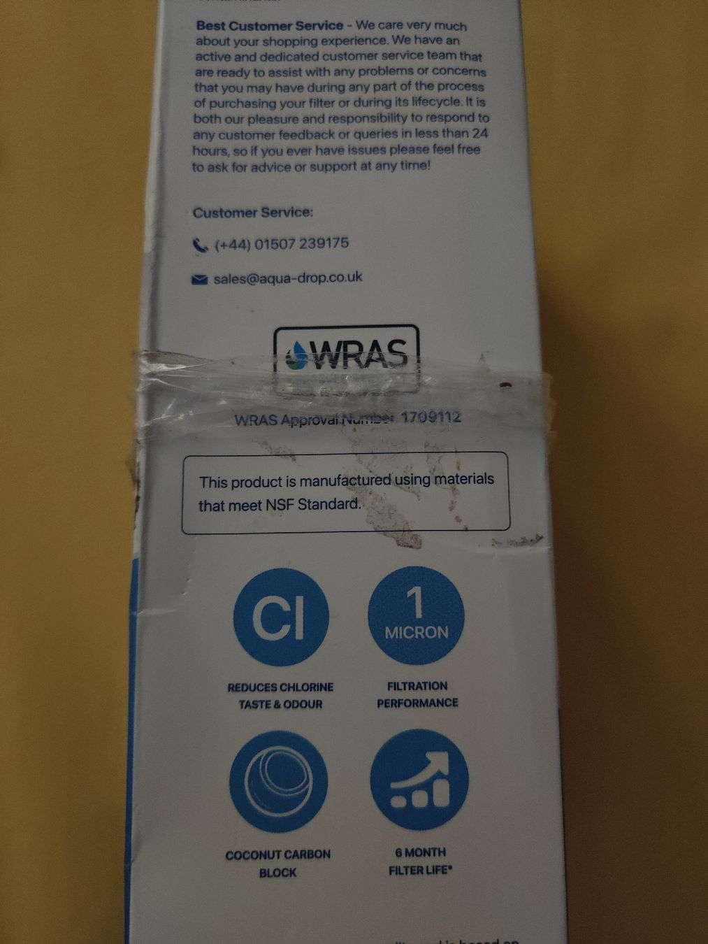 Elettrodomestici da cucina: CLARIFILTER CLF-UKF8001 Wasserfilter neu 2 Stk – Nuovo e nell'imballaggio originale da Riehen venduto da sulzschnee 4