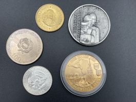 Münzsammlung aus Schweiz AB 1 FR.!!!