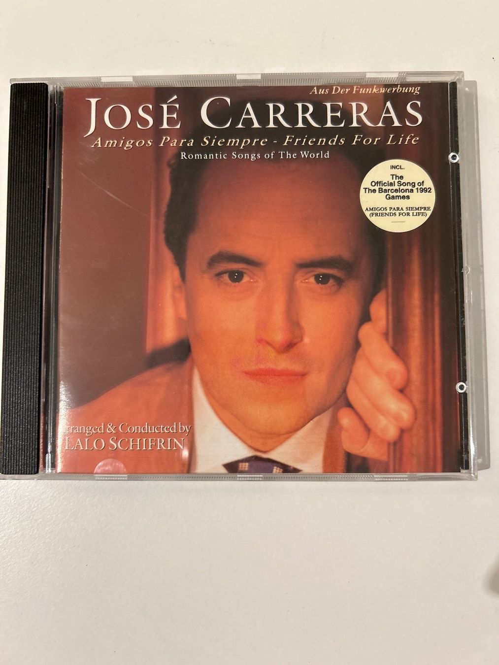 CD: CD- José Carreras- Amigo para Siempre – Usato da Guntershausen venduto da Gloominati