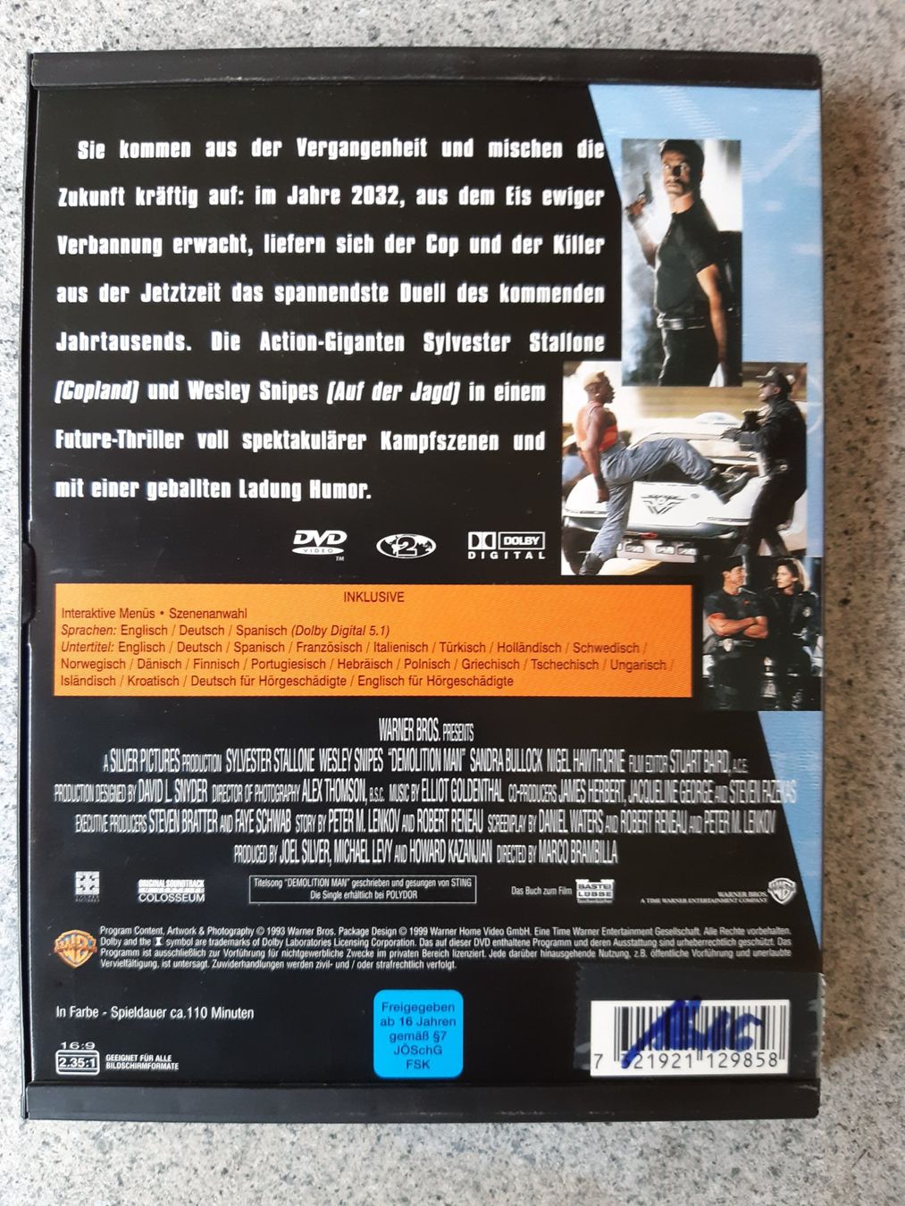 Alle DVDs: Demolition Man – Gebraucht aus Domat-Ems von nugipuff 1