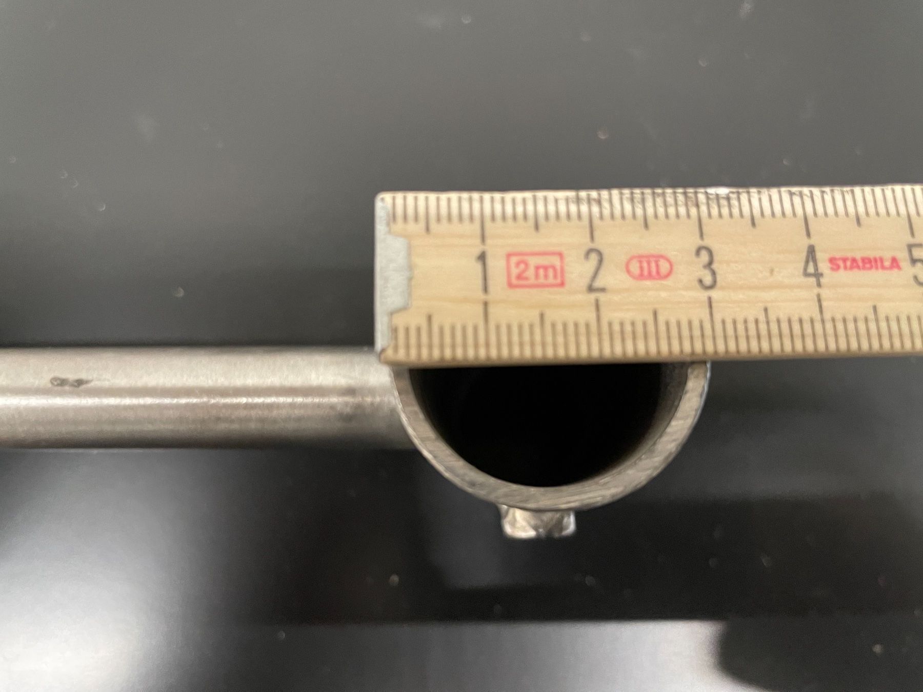 Ferramenta: CNS_Fussstütze oder Vorhangstangenhalter – Usato da Flawil venduto da Waldau1A 4
