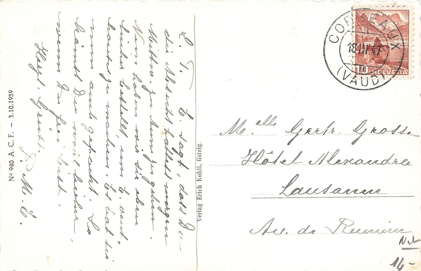 Cartes postales: Gsteig (BE) – D'occasion à Biasca par Blenio71 1