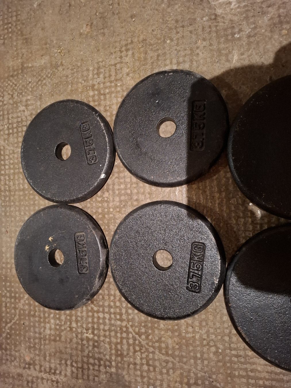 Manubri & Pesi: Disques en Fonte Total 35kg – Usato da Le Locle venduto da Maria.222 2