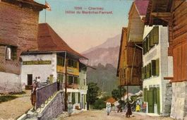 CHARMEY Hôtel du Maréchal-Ferrant animée