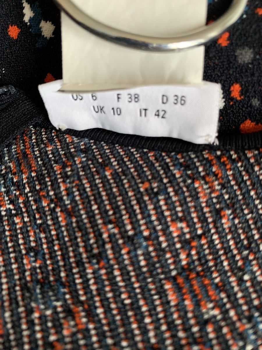 Akris Vestiti: AKRIS: Herrlich gemustertes blaues Kleid, 36 – Nuovo (secondo la descrizione) da Luzern venduto da designluzern 8