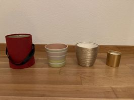 Diverse Pflanzentöpfe
