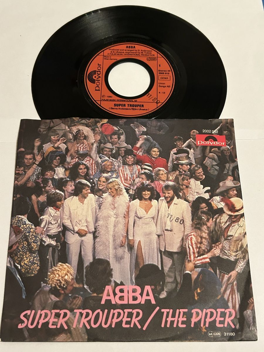Schallplatten: ABBA. 1980. Super Trouper / The Piper – Gebraucht aus Faulensee von Mizuno06