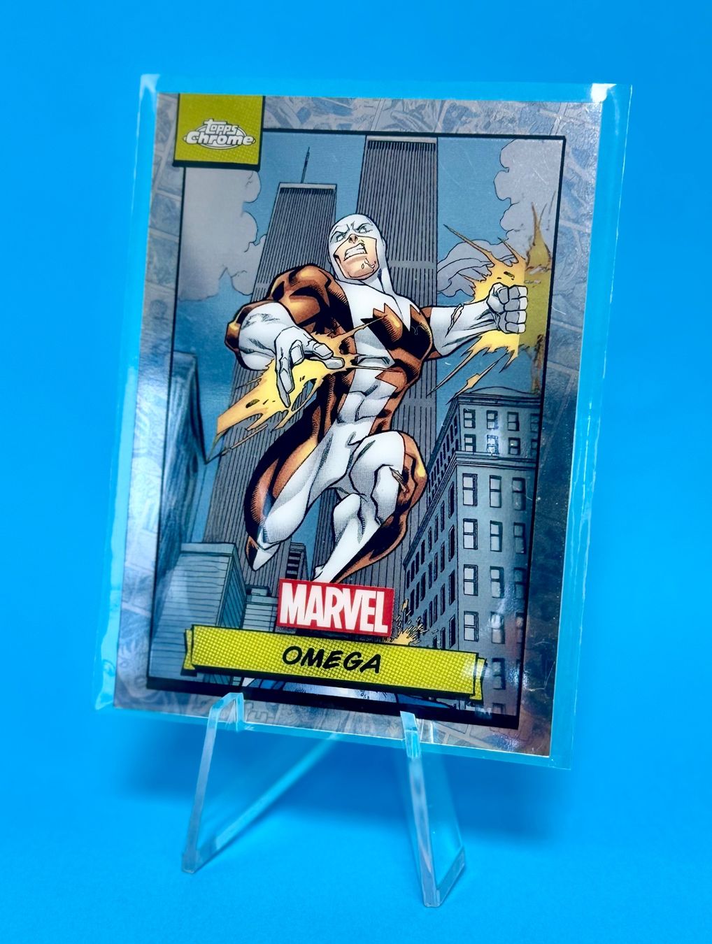 Topps Carte collezionabili: Topps Marvel Chrome 2024 Base Card #64 Omega – Usato da Schaffhausen venduto da Retrogaming90