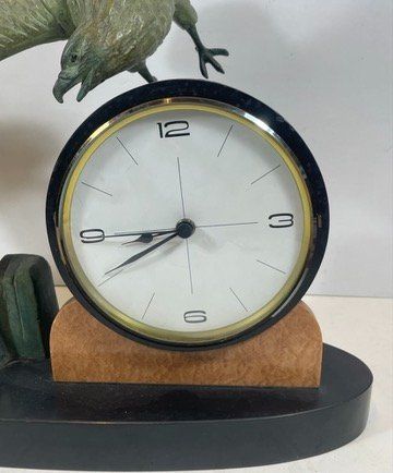 Orologi da terra & Orologi da parete: Grosse Adler Skulptur Tischuhr – Usato da Bruettisellen venduto da Collector_Store 2