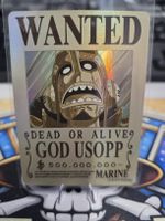 Carte Wanted God Usopp - One Piece - Kayou CN