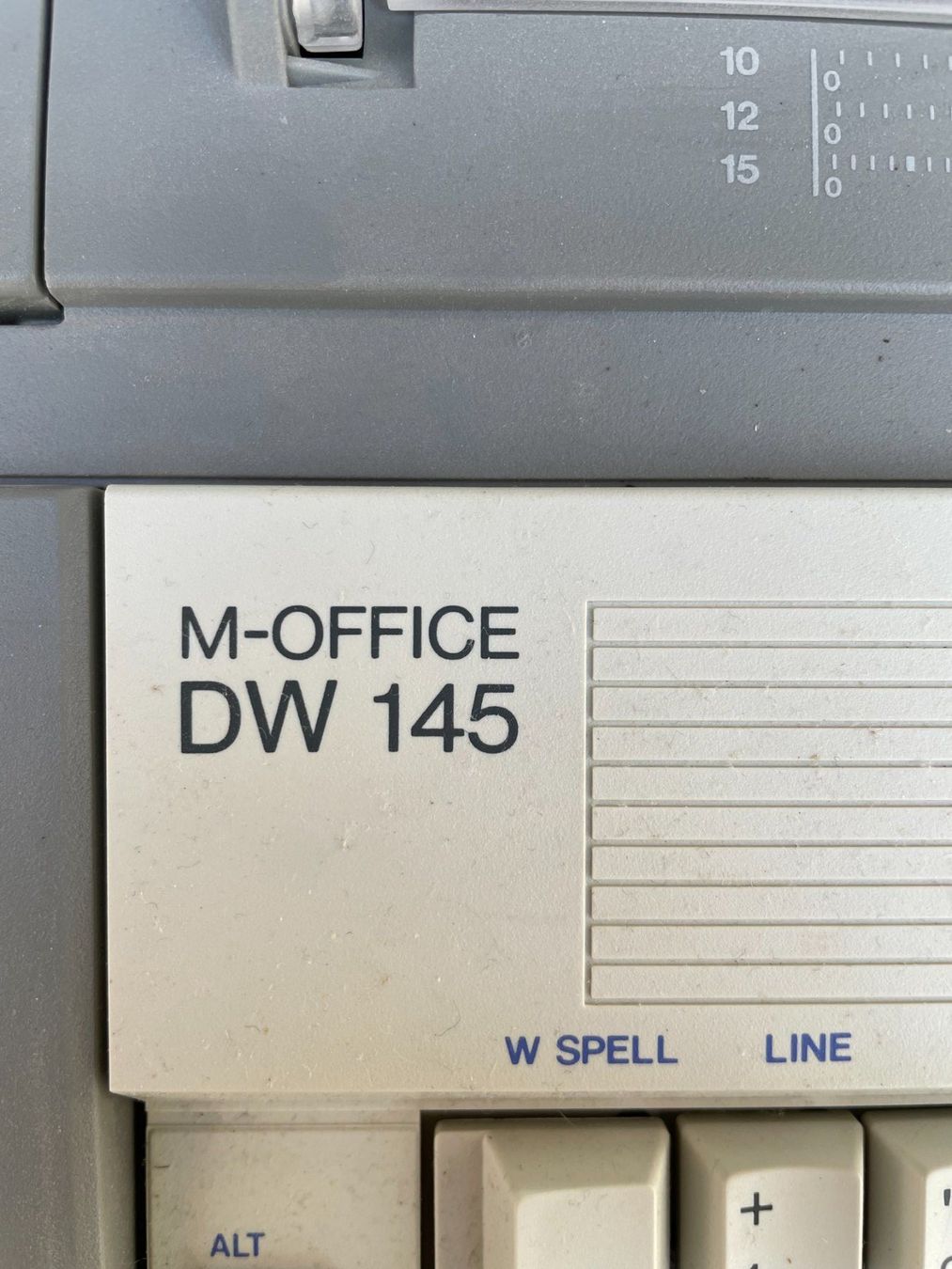 Macchine da scrivere: Schreibmaschine M-Office DW 145 – Usato da Glarus venduto da adiweb007 1