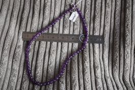 Amethyst  Kette mit verschluss –Edelsteinstube Rausverkauf