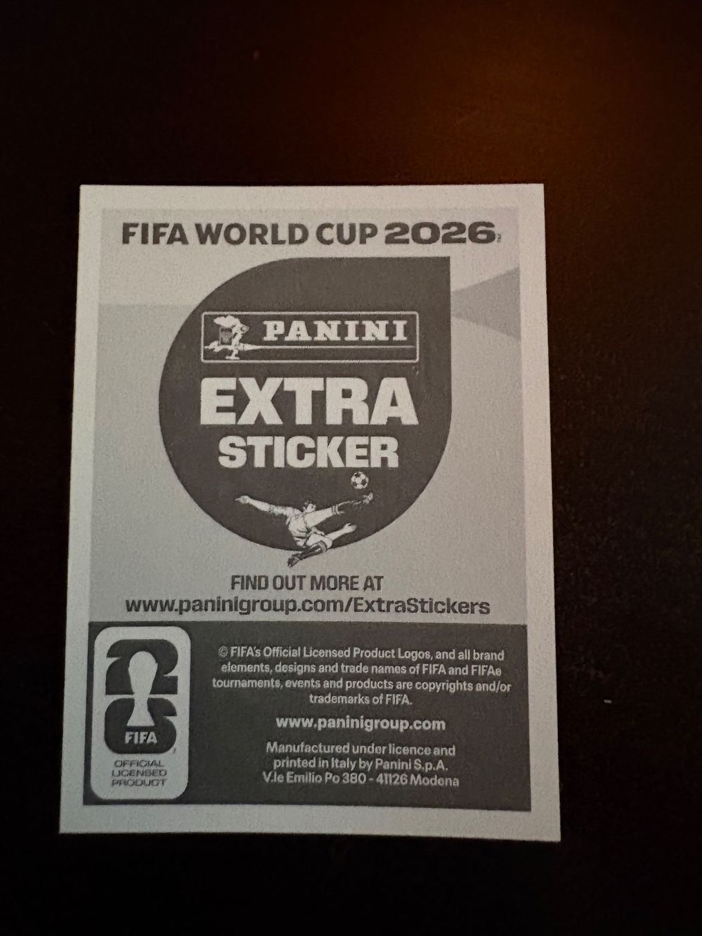 Panini Sammelbilder & Trading cards: Panini Doku Extra Sticker Purple – Neu (gemäss Beschreibung) aus Orvin von zan_cw88 1