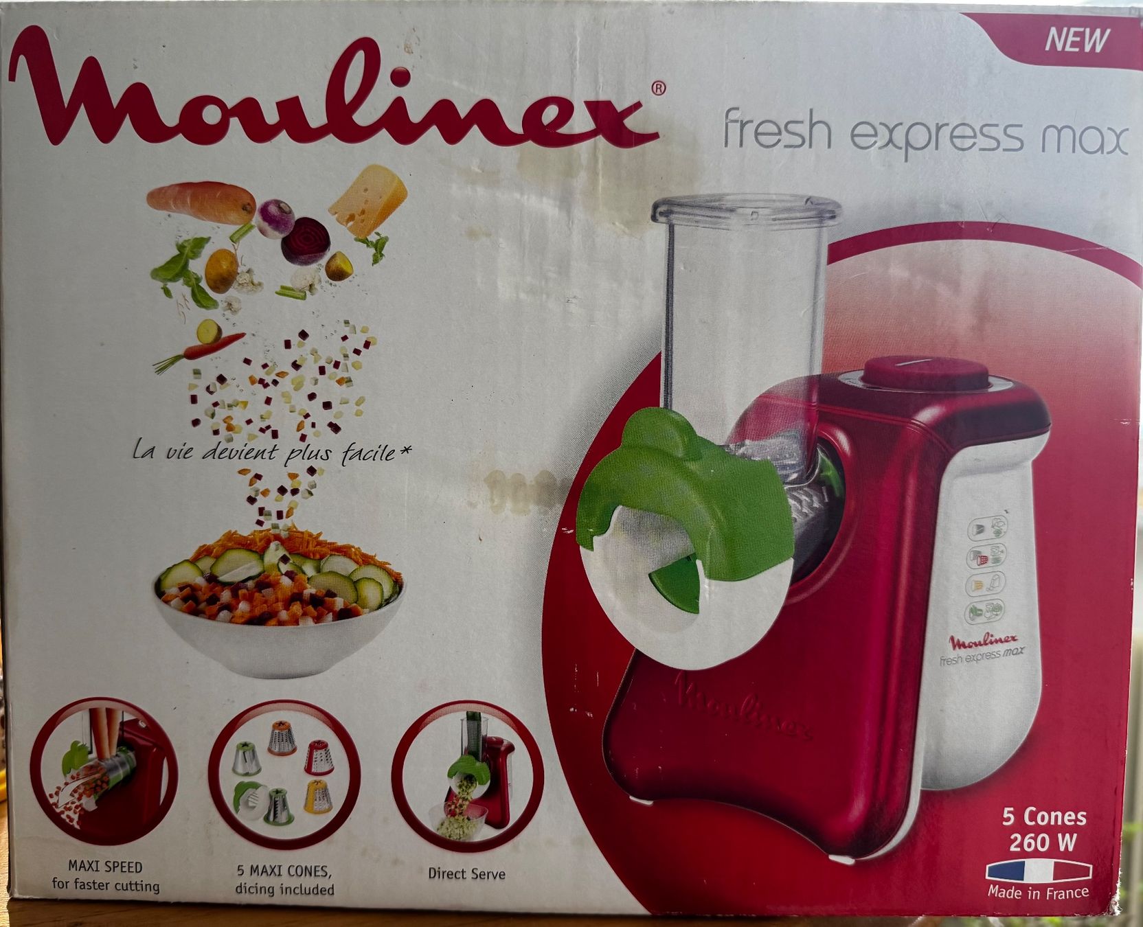 Moulinex Appareils de cuisine: Moulinex Fresh Express Max – Neuf (Voir description) à Zürich par Tarafo5 3