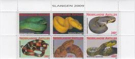 NIEDERLÄNDISCHE ANTILLEN 2009 SNAKES SCHLANGEN Fauna **