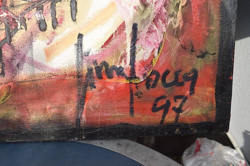Gemälde: Öl auf Leinwand – Gebraucht aus Brügg BE von Aristotolius 3
