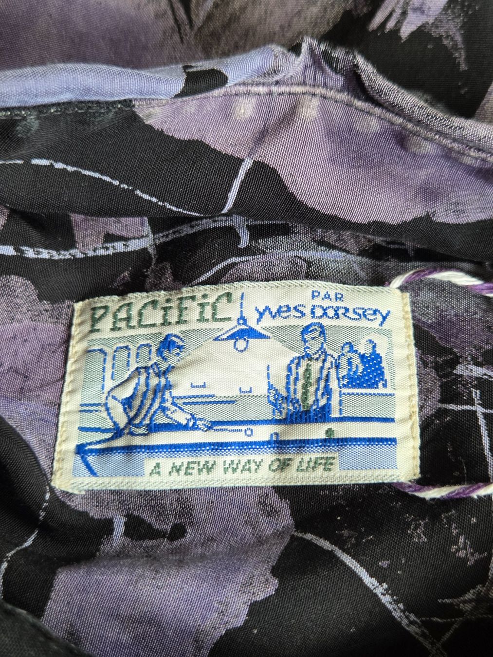 Camicie: Vintage 90er Hemd abstrakt M-XL – Usato da Bern venduto da -Aniko- 4